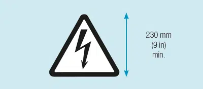 container safety markings